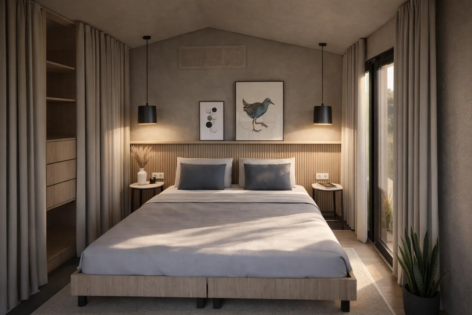 S-TINY 55 — Schlafzimmer