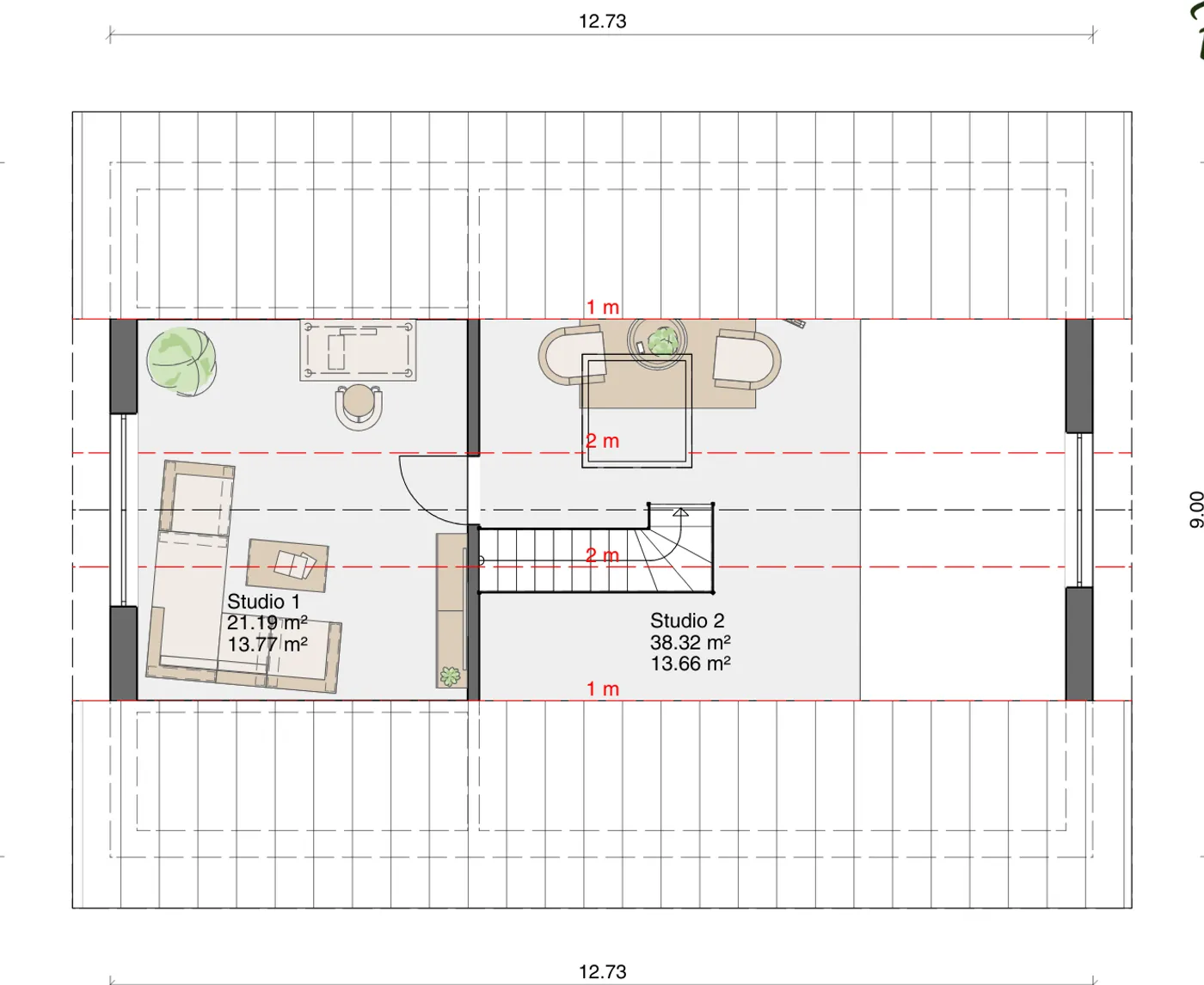 Grundriss Edeltraud — Dachgeschoss