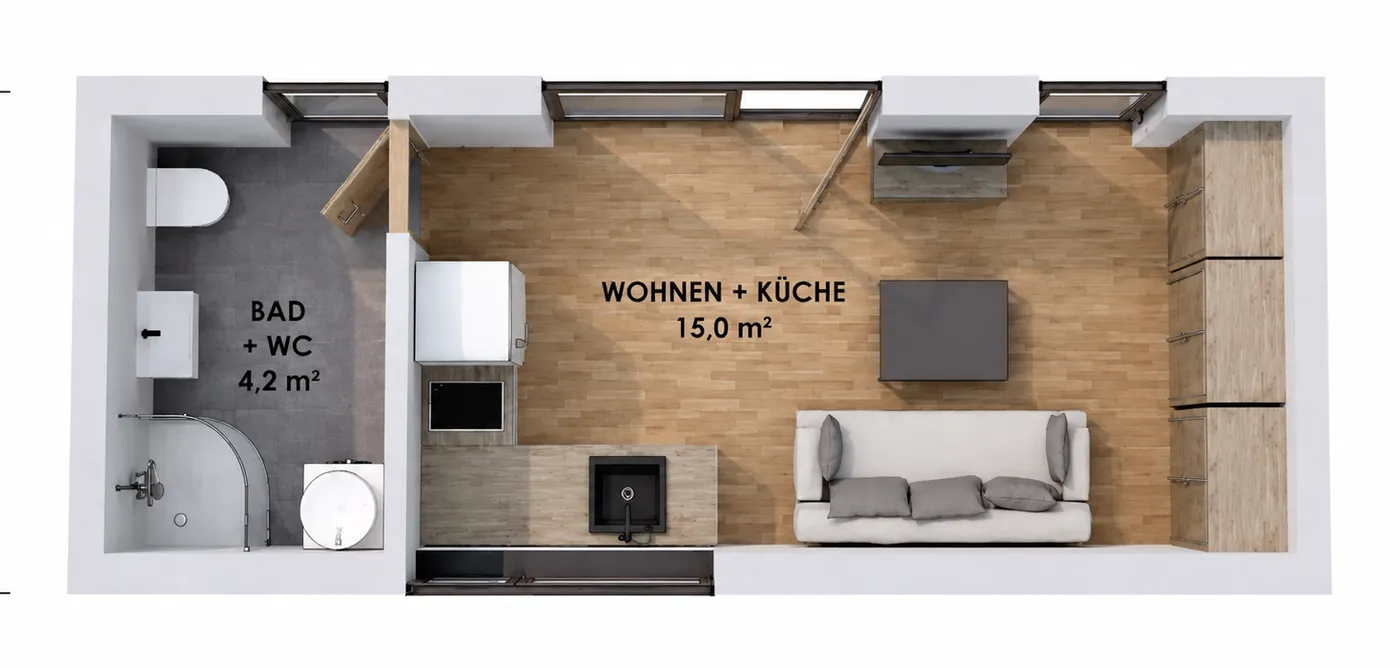 Grundriss Ida — Erdgeschoss